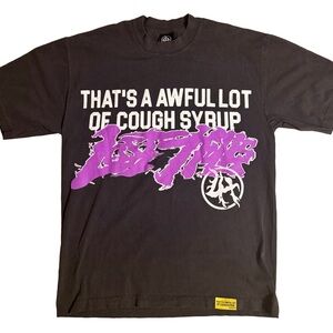 Awful Lot Of Cough Syrup Lost Hills “Spell Out” T Shirt
